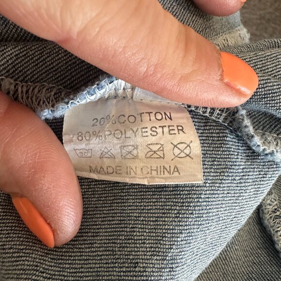 Strapless Denim Maxi Dress 🤩 stunning - Picture 6 of 6